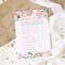 Baby in Bloom Baby Shower Price is Right Game, Pink Floral Boho Girl Baby Shower Game Cards